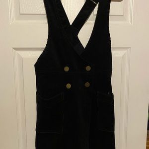 Free People black jumper with buttons